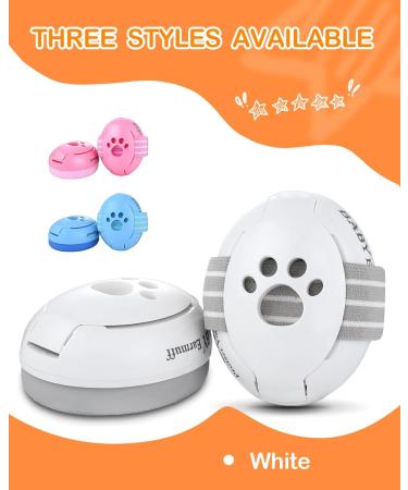 ZOHAN EM001 Baby Ear Protetion Headphones for Toddler and Infant Up to 36 Months-CE & CPC Certified White - Buy Online on SooperMarket.com