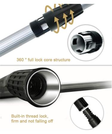 Window Clean with Squeegees Extendable Cleaner Conservatory Roof Cleaning Tools Multi-Purpose Window Cleaning Extension Pole/Set B/5M 55cm Brush Head 7M/24FT - Buy Online on SooperMarket.com
