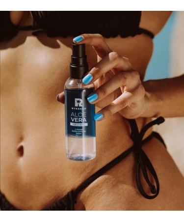 BYROKKO Aloe Vera 2-Phase Soothing Mist & Shine Brown Tanning Spray Oil | Hydrating Sunbathing & Tanning Solution with Hyaluronic Acid - Shop Internationally - Buy Online on SooperMarket.com