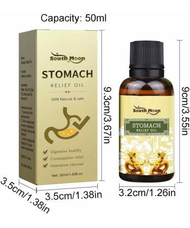 Fivetoo Abdominal Massage Oil - Appetite Booster & Laxative Blend with Grape Seed Almond & Olive Oil - 50ml for Women & Teen Girls - Buy Online on SooperMarket.com