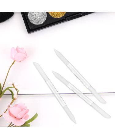 Buy WLLHYF 3-Piece Glass Cuticle Pusher & Nail File Set - Dual Ended Manicure Tool for Cuticle Care - Ships Internationally - Buy Online on SooperMarket.com
