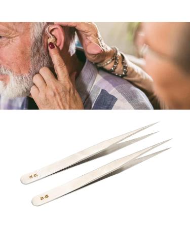 Professional Stainless Steel Precise Tweezers - 2-Part Lace Tweezers for Easy & Portable Use - Buy Online on SooperMarket.com
