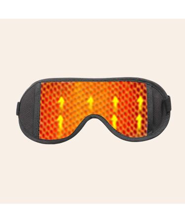 Buy Heated Eye Mask - 3 Temperature Modes Fast Heating USB Eye Pad for Home Travel & Office | International Shipping - Buy Online on SooperMarket.com