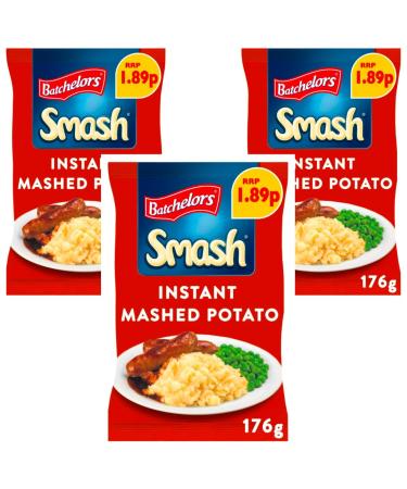 Smash Instant Mashed Potato (3x176g)