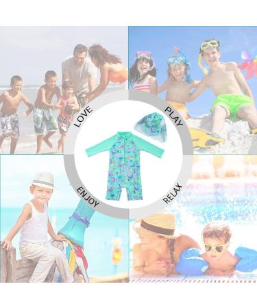 UPF 50+ Green Octopus Zipper Swimwear for Toddler | 2-3 Years - Buy Online on SooperMarket.com
