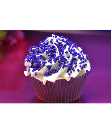 Mystic Sprinkles Perfectly Purple Jimmies 3oz - Vibrant Solid Color Sprinkles - Buy Online on SooperMarket.com