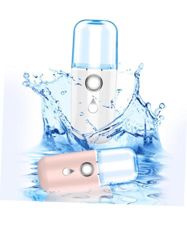 BELLIFFY Nano Water Replenishing Instrument Hydrator Mini Facial Cooling Steamer Nano Mister White Plastic - Buy Online on SooperMarket.com