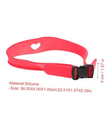 VICASKY Hair Cutting Guide - Silicone Hair Bands Tiara Hair Ties & Hair Fade Tool for Kids - Portable Neckline Shaving Template (56x4cm Red - Buy Online on SooperMarket.com