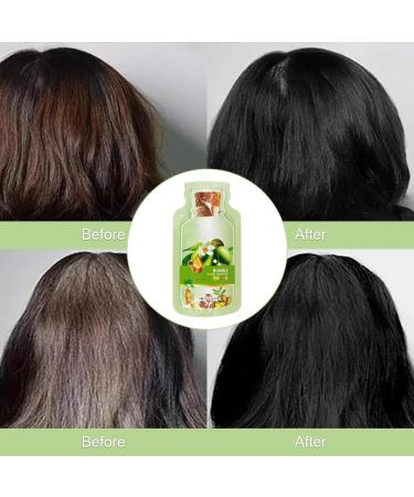 Buy Bubble Plant Hair Dye - Natural Botanical Hair Coloring Cream for Men & Women | Pure Plant Extracts for Black Hair Color - Buy Online on SooperMarket.com