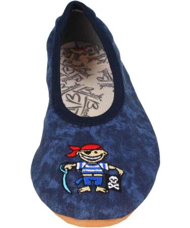 Beck Boys Pirate Gymnastics Shoes - Blue - Size 26 EU | International Shipping Available - Buy Online on SooperMarket.com