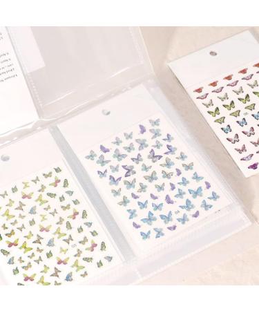 Nail Sticker Album Nail Art Decal Storage Bag Card Display Book Container 80 Slots - Buy Online on SooperMarket.com