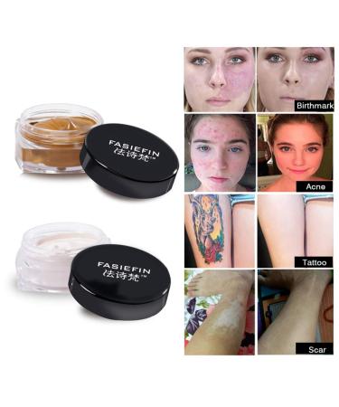 Ofanyia Professional Concealer Set - Waterproof Total Coverage Makeup for Birthmarks, Scars, Vitiligo - Concealer Kit for Flawless Skin - Buy Online on SooperMarket.com