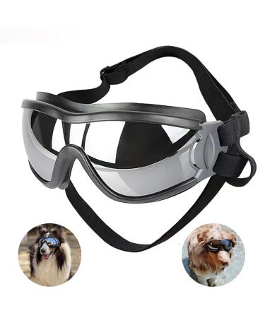 Tsathoggua Dog Goggles Dog Sunglasses with Elastic Strap UV Pet Goggles Protect Dog's Eyes for UV Wind Dust and Fog Medium/Large Breed