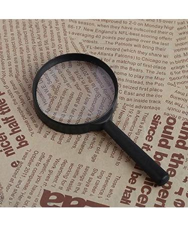 Magnifying Magnifier 60mm Hand Held 5X Magnifying Loupe Reading Glass Lens G8TB Good Times - Buy Online on SooperMarket.com