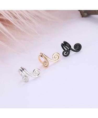3Pairs Reetuzz Acupuncture Earring Acupressure Slimming Earrings Non Piercing Acupressure Earrings for Weight Loss (3 Pairs) - Buy Online on SooperMarket.com