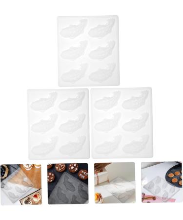 Abaodam 3pcs Fish Mold 3D Resin Molds Onigiri Mold Bread Baking Cake Baking Molds Candy Crafting Supplies - Buy Online on SooperMarket.com