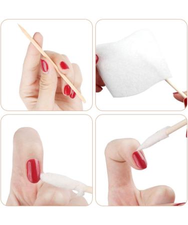 300 PCS Double Sided Wooden Orange Sticks for Manicure & Pedicure - Buy Online on SooperMarket.com