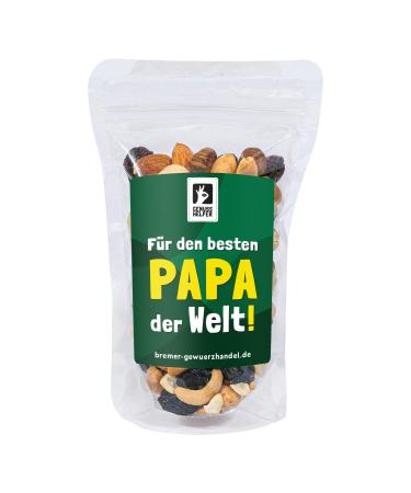 Bremen spice trade pleasure mix for the best dad in the world nut mix student food with saying for Father's Day 175g 175.00 g (1 Pack)