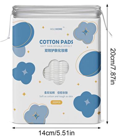 Makeup Remover Pads - Face Eye Lip Cosmetic Remover Eraser Lint-Free - Makeup Remover For Foundation Blush Concealer Lipsticks And Nail Polish Hersil - Buy Online on SooperMarket.com