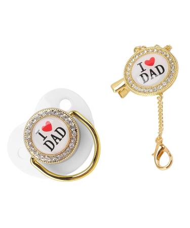 Rhinestone Baby Pacifier for Jaw Development | Safe & Stylish for 6-18 Months - Buy Online on SooperMarket.com