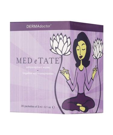 DERMAdoctor Med E Tate Antiperspirant Wipes 30 Count