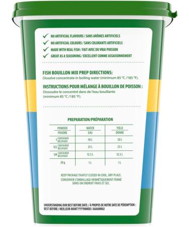 Knorr Professional Fish Bouillon Base Powder Gluten Free 1 kg - Buy Online on SooperMarket.com