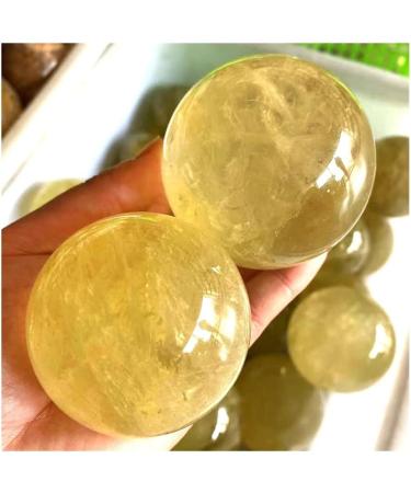 Collection Natural Citrine Crystal Quartz Sphere Healing Crystal Ball Globe for Feng Shui Decoration Specimen (Size : 100g) - Buy Online on SooperMarket.com