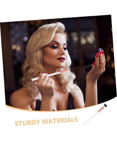 Baluue white makeup tool portable nose brush Makeup Brush makeup brush for women 18.50X1.00X1.00CM White - Buy Online on SooperMarket.com
