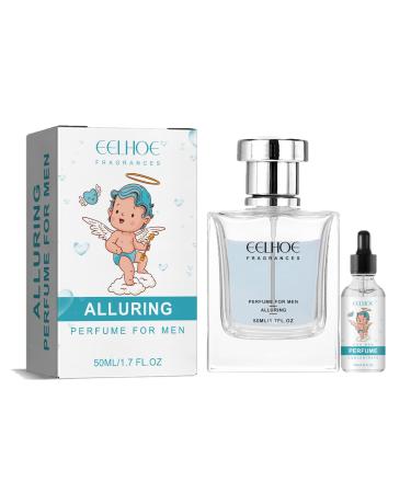 2024 Cologne for Men Women Pheromone Cologne for Men Cologne Fragrances for Men with Pheromones Men's Pheromone Cologne ((50 ML+10ML)- Men-A)