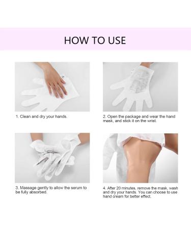 Moisturizing Hand Mask | Improve Skin Dryness | Home & Salon Use | International Shipping - Buy Online on SooperMarket.com