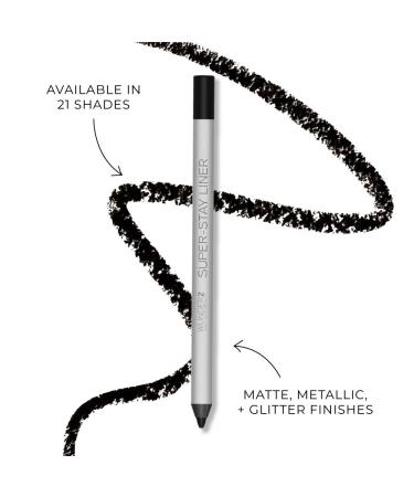 Wunder2 SUPERSTAY Metallic White Gold Eyeliner Pencil - Long Lasting Waterproof Eye Liner 1.2g - Buy Online on SooperMarket.com
