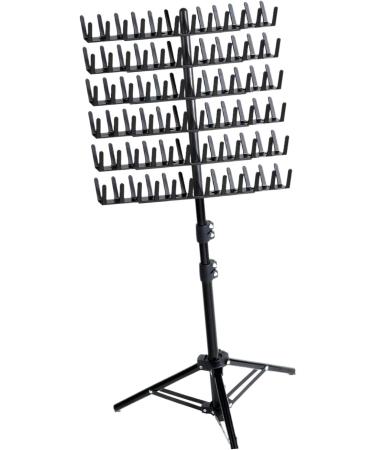 predolo Braiding Hair Rack Standing Standing Braid Rack 144 Pegs Double Sided Standing Hair Stand for Braiders Hairstylists black - Buy Online on SooperMarket.com