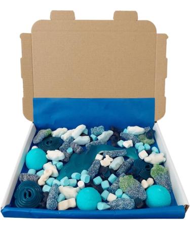 Happy Birthday Gift Pick n Mix Blue 300g Gluten Free Sweets Selection Box Sweet Hamper Birthday Present for boy Kids him Adult  - Buy Online on SooperMarket.com