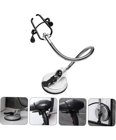 Beavorty Hair Rack Storage Hands Rotating Bracket Bathroom Cup Blow Stand Dryer Hand Suction Holder - Buy Online on SooperMarket.com