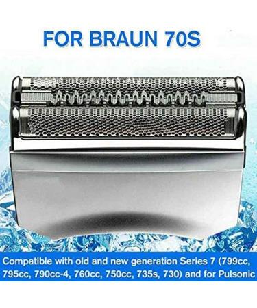 Closer 2pcs Replacement Shaving Foil Cassette Head for Braun Series 7 70S 799Cc 760CC 750CC 730 735S - International Shipping Available - Buy Online on SooperMarket.com