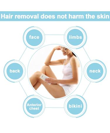 1000 Fleece Strips for Hair Removal | Wax Stripes Sugar Paste Eyebrow & Bikini Waxing - Gentle & Effective - Buy Online on SooperMarket.com