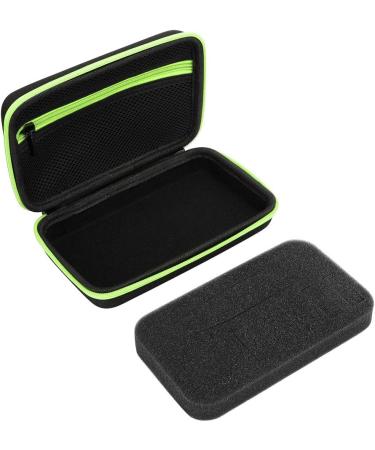 Shop QP2520/90/70 Nylon TPU Shaving Bag | Electric Shaver Storage Organizer for Men - Black Green - Buy Online on SooperMarket.com