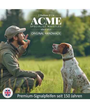 ACME Dog Whistle No. 211.5 - Original UK Quality Loud & Far-Reaching | FREE Whistle Band | Chocolate Brown - Buy Online on SooperMarket.com