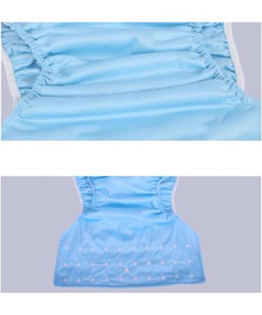 Premium Reusable Adult Cloth Diapers - 5 Set in Orange (72-92 cm) | Eco-Friendly & Comfortable - Buy Online on SooperMarket.com