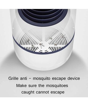 Electric Mosquito Killer Lamp - Indoor & Outdoor Insect Trap with Suction Fan (White) - Buy Online on SooperMarket.com