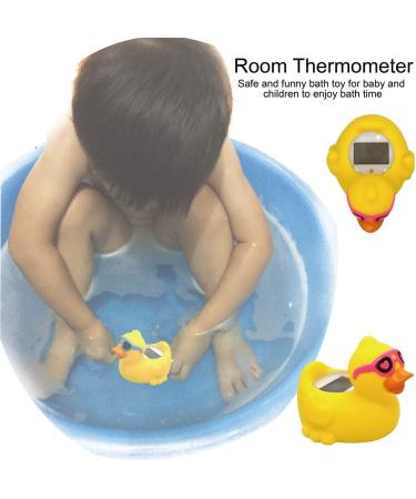 Digital Baby Bath Thermometer Ducks - BPA-Free, Waterproof, Floating Pink Toy - Buy Online on SooperMarket.com
