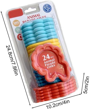 Buy Ghirting Kid Link Rings Toys | Sensory Connecting Rings for Toddlers & Children | Fun Bed Toys for Boys & Girls - Shop Internationally! - Buy Online on SooperMarket.com