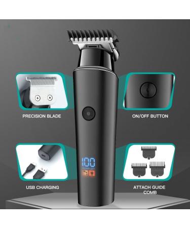 MAYIT Hair Clippers for Men - Professional Cordless Electric Trimmers with Rechargeable LED Display - Best Hair Trimmer for Precision Cutting - Buy Online on SooperMarket.com