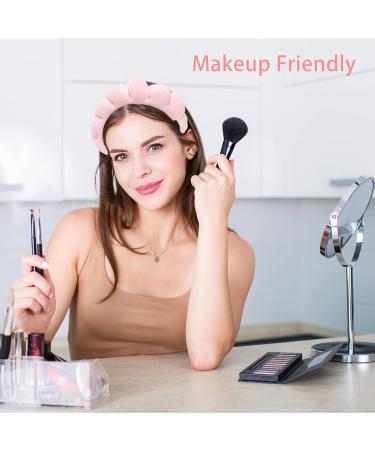 MOSNOW Headband for Women Spa Face Band Elastic Hair Bands for Make-up and Washing Cute Head Band For Skincar Yoga Face Washing Makeup Removal and Facial Mask - Buy Online on SooperMarket.com