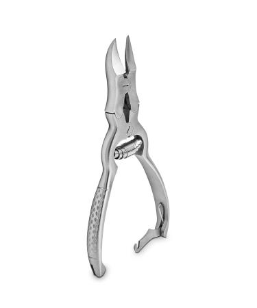 MILLY German Steel Professional Toenail Clippers for Thick and Hard Toenails - Heavy-Duty Hammer Forged Design (Silver) - Buy Online on SooperMarket.com