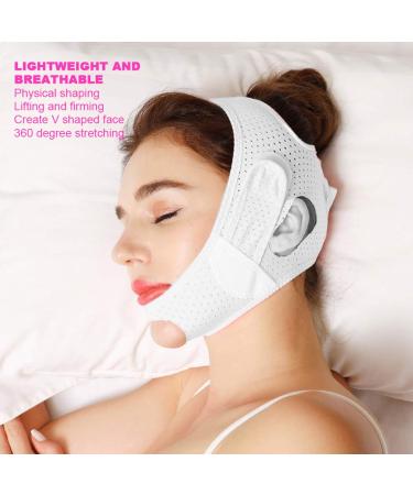V Line Lifting Mask - Double Chin Reducer & Facial Slimming Strap | Elastic Face Shaping Bandage for Tightening & Lifting - Buy Online on SooperMarket.com