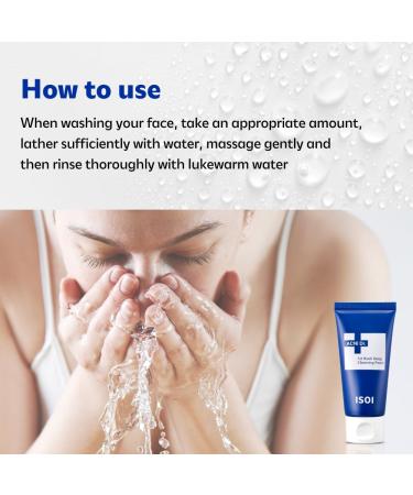 isoi ACNI Dr. 1st Deep Cleansing Foam 75ml - Gentle Moisturizing Cleanser for Oily & Acne-Prone Skin | Korean Skin Care Solution - Buy Online on SooperMarket.com