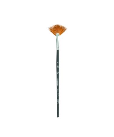 Princeton Aqua Elite NextGen Artist Brush, Series 4850 Synthetic Kolinsky Sable for Watercolor, Fan, Size 4