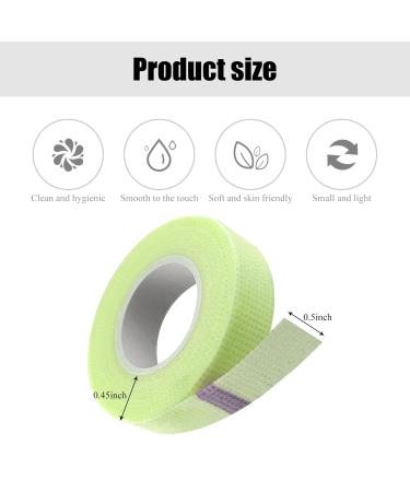 6 Rolls Adhesive Eyelash Tape - Micropore Makeup Tape for Lash Extensions - 9m Each Roll (Green) | International Shipping Available - Buy Online on SooperMarket.com