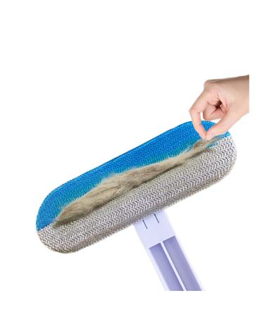 4 in 1 Pet Hair Remover for Couch Carpet Scraper Fur Removal Tool for Furniture Lint Cleaner Dog Hair Reusable Cat Hair Removal Brush forWindow and Screen Mesh Cleaning